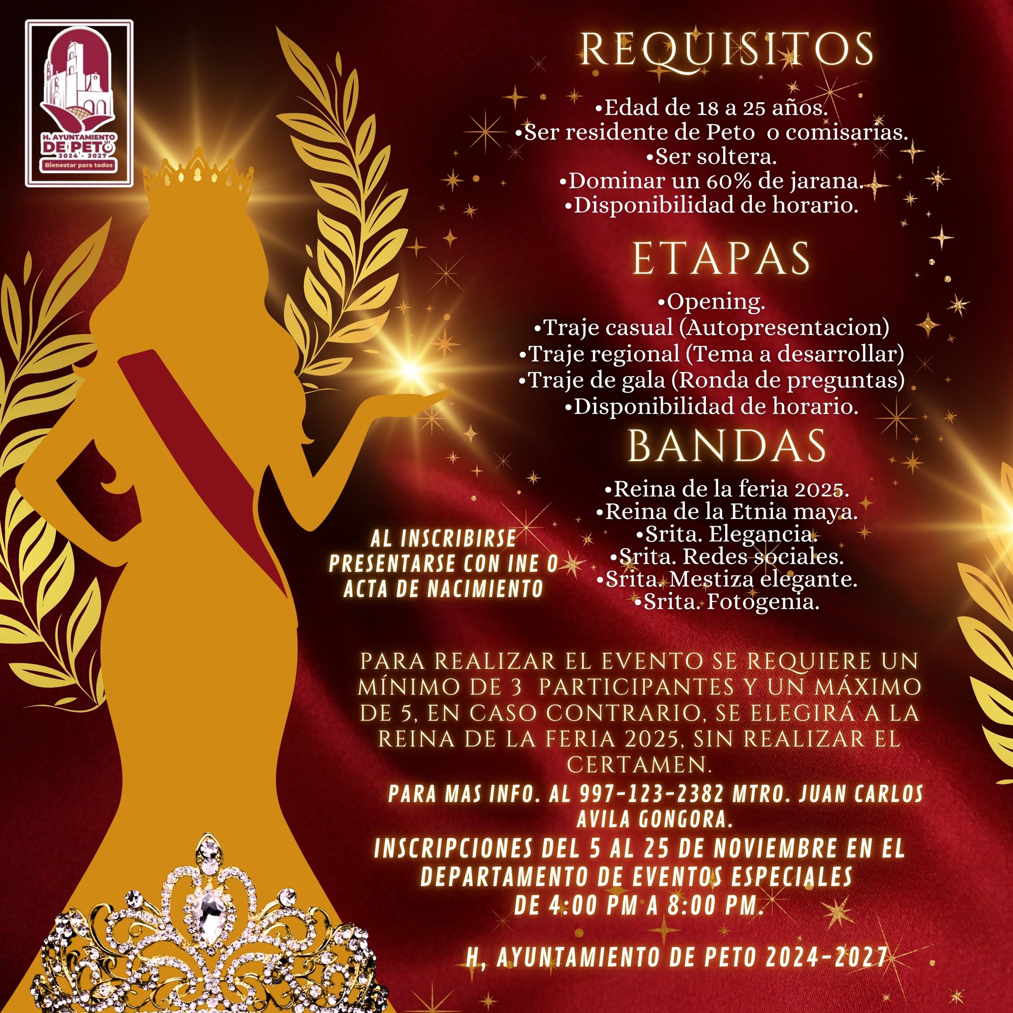 convocatoria feria peto