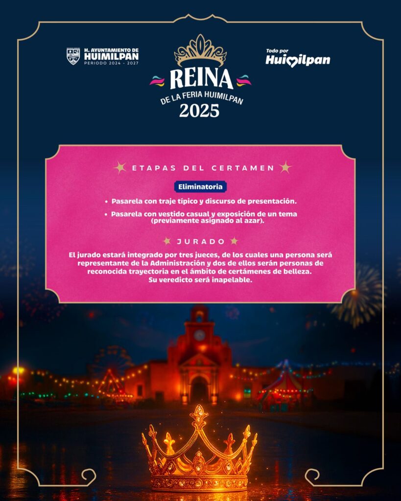 convocatoria reina feria huimilpan 2025