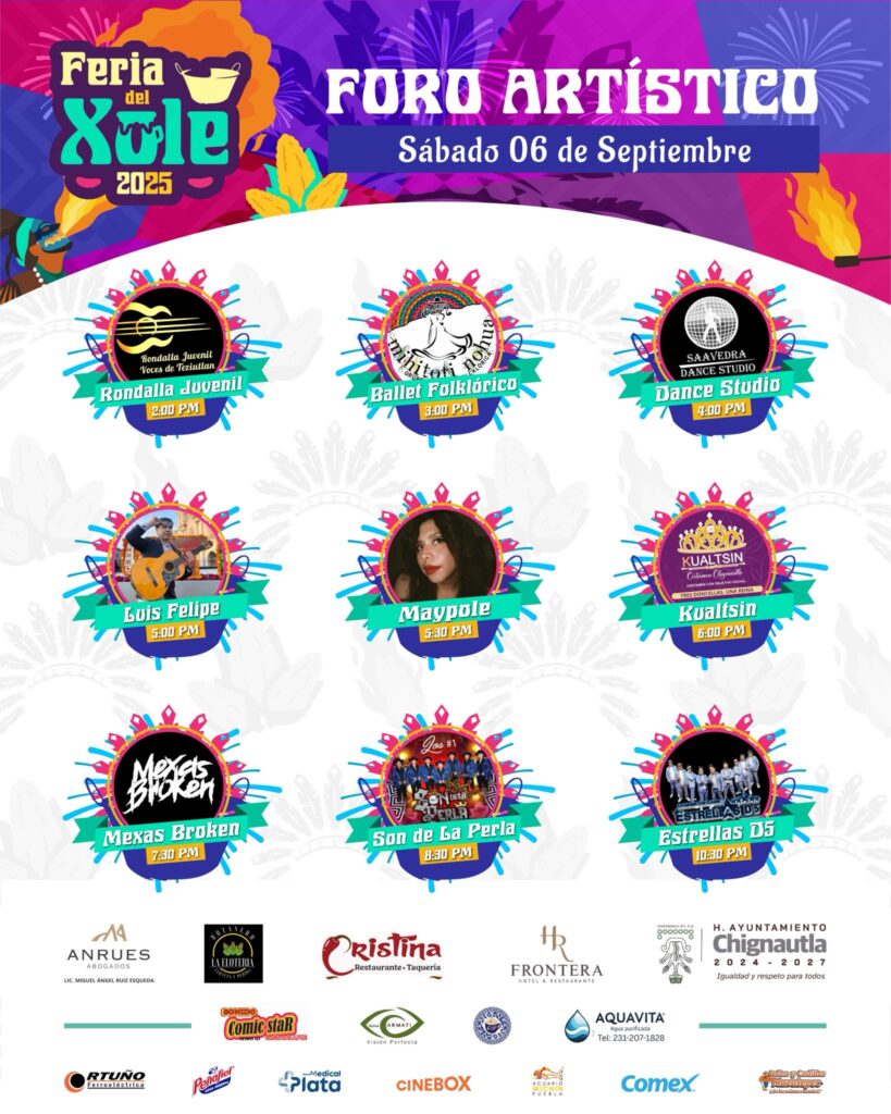 feria del xole 6 de septiembre