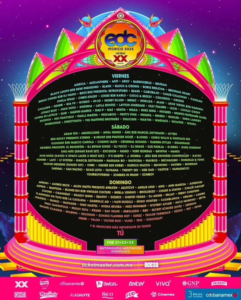 EDC 2025 México BOLETOS Ferias México