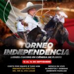 fiestas patrias ciénega de flores 2025 charrro