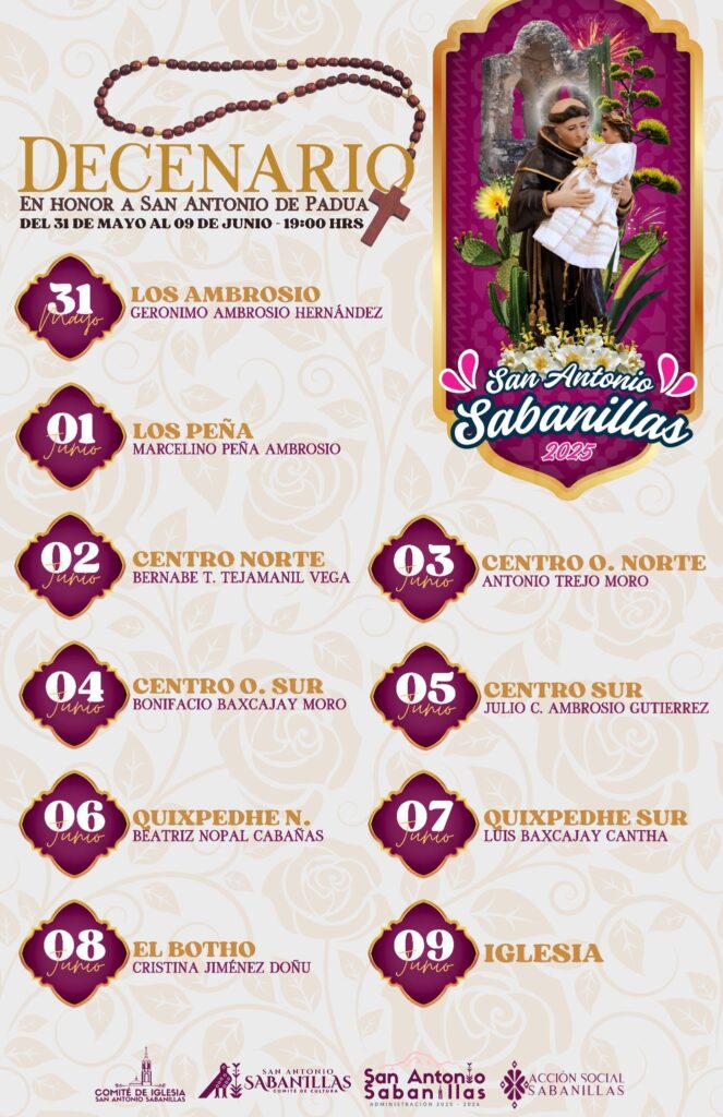 decenario san antonio sabanillas 2025