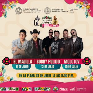 artistas feria playa del carmen 2025