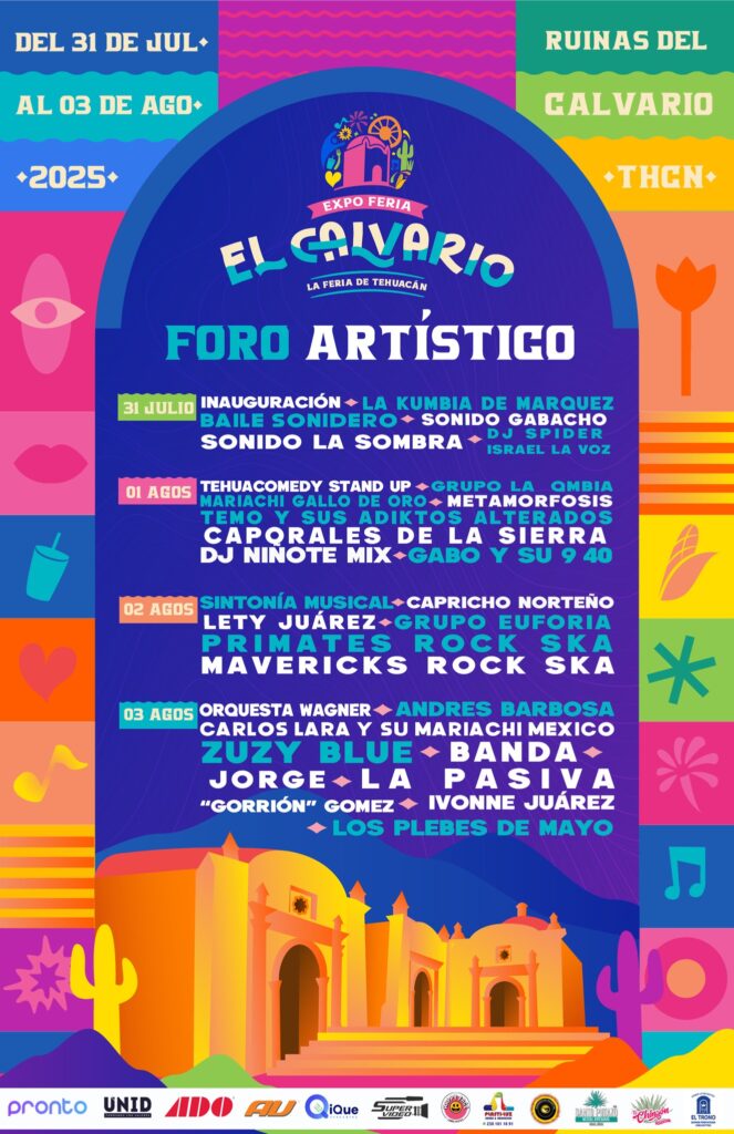 programa feria el calvario tehuacán 2025