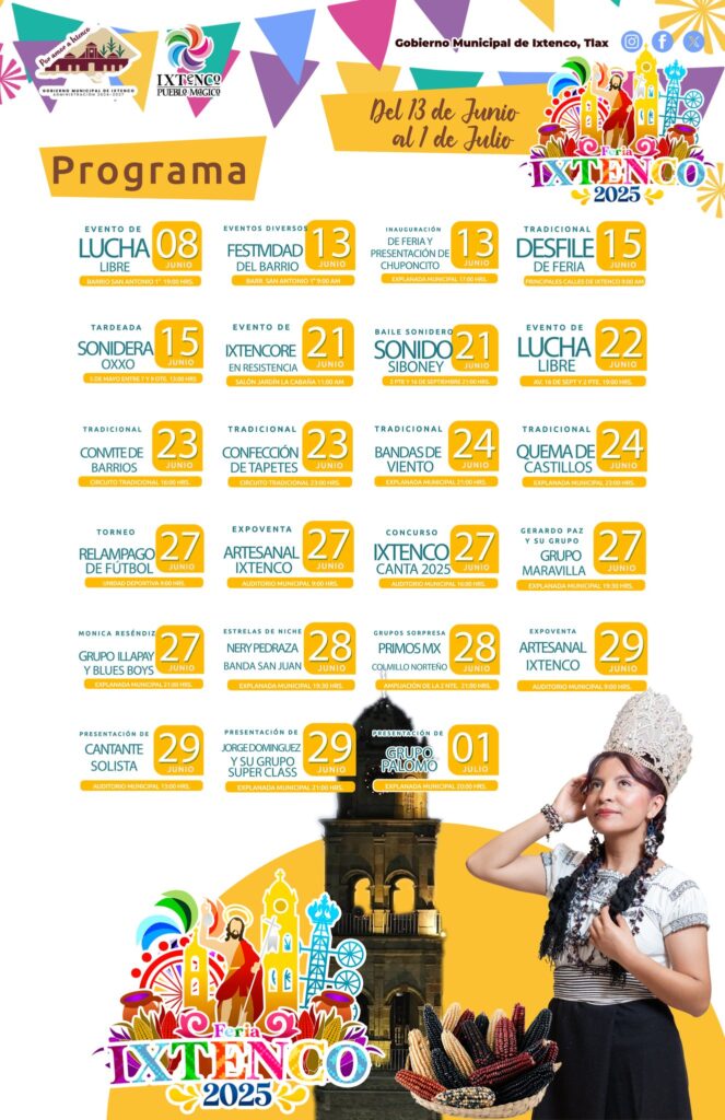feria ixtenco 2025 programa