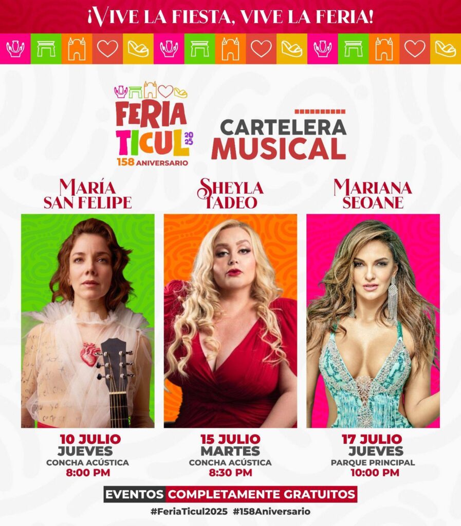 artistas feria ticul 2025