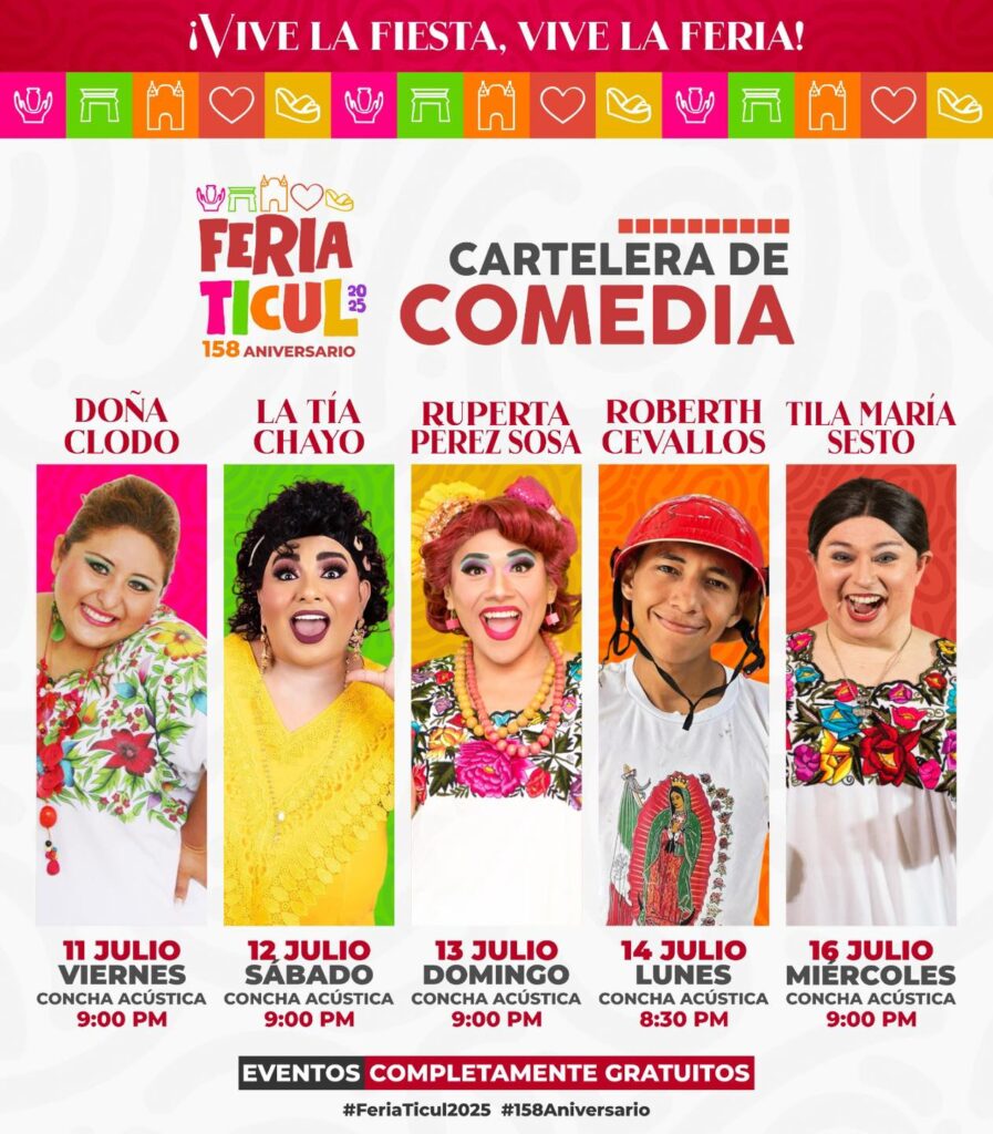 comedia feria ticul 2025