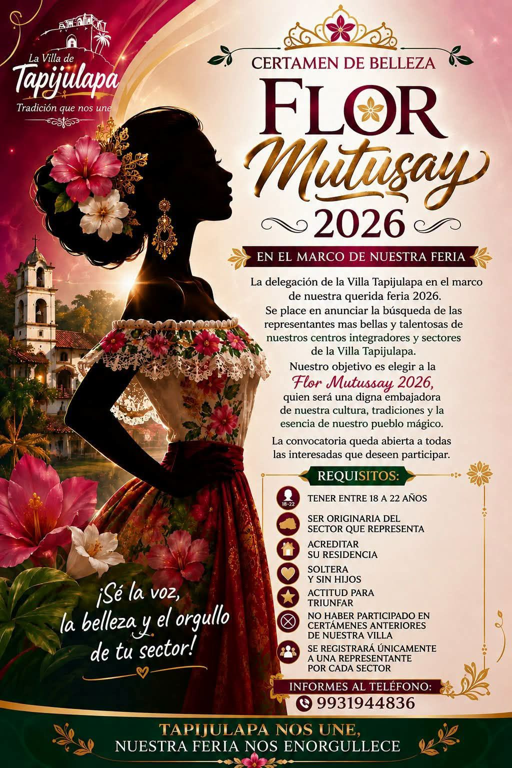 convocatoria flor mutusay 2026