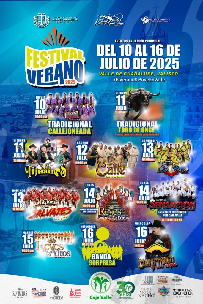 programa del festival de verano valle de guadalupe 2025