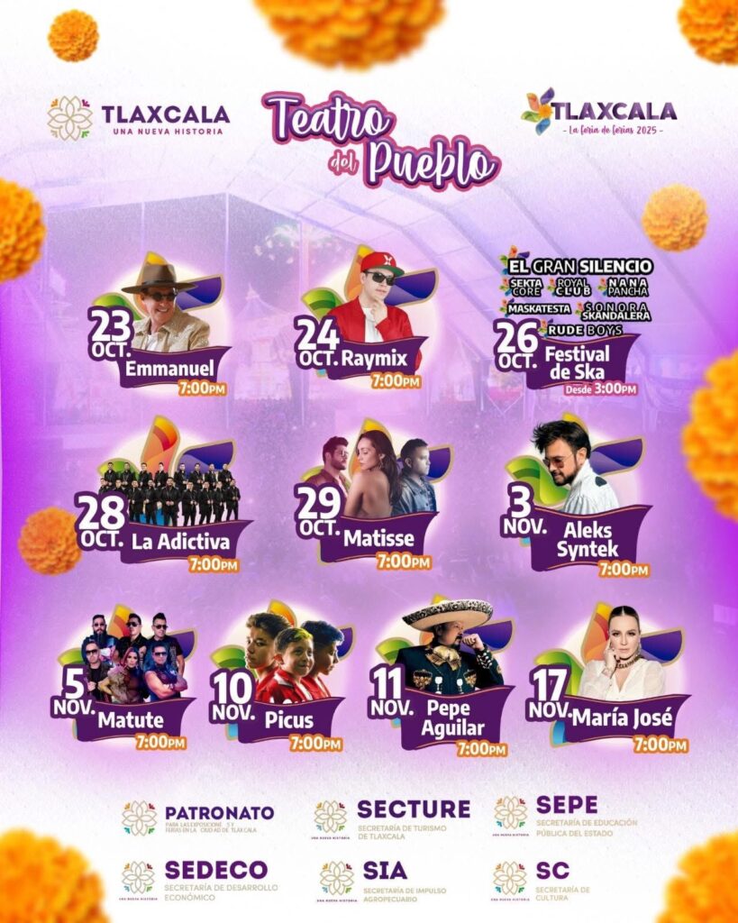 teatro del pueblo feria tlaxcala 2025