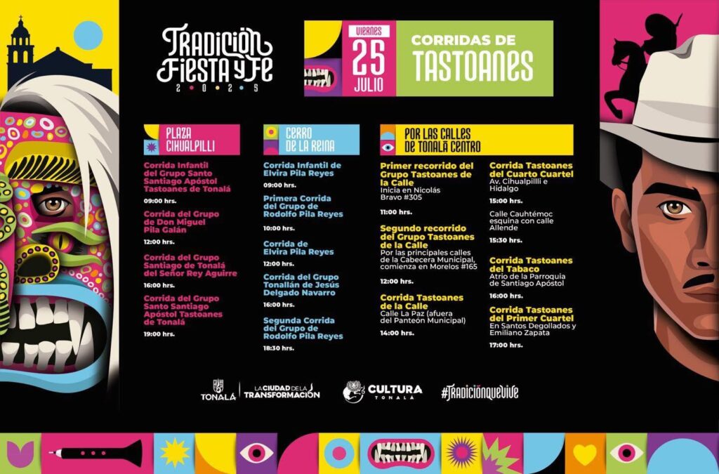 corridas de los tastoanes tonala 2025