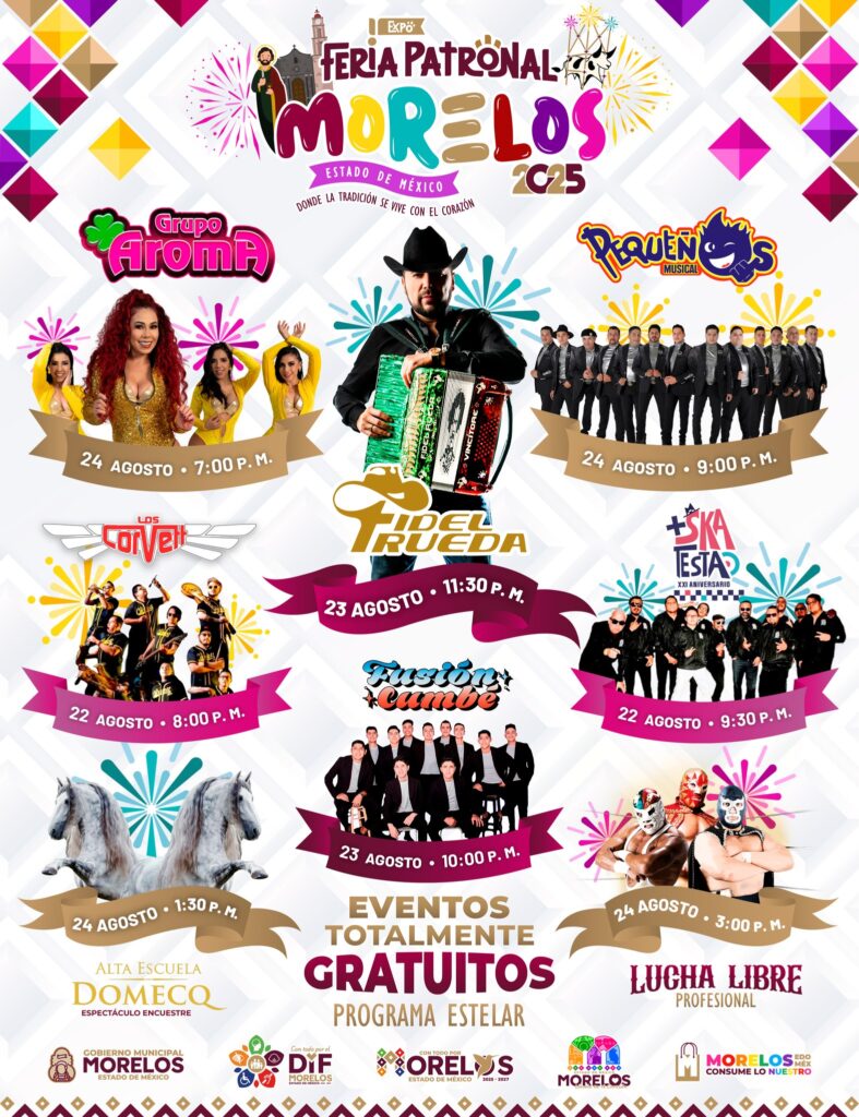 feria patronal morelos 2025