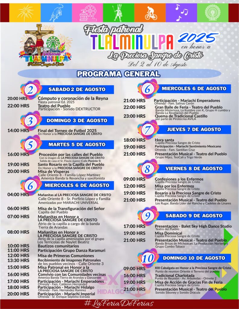 programa general feria tlalminulpa 2025