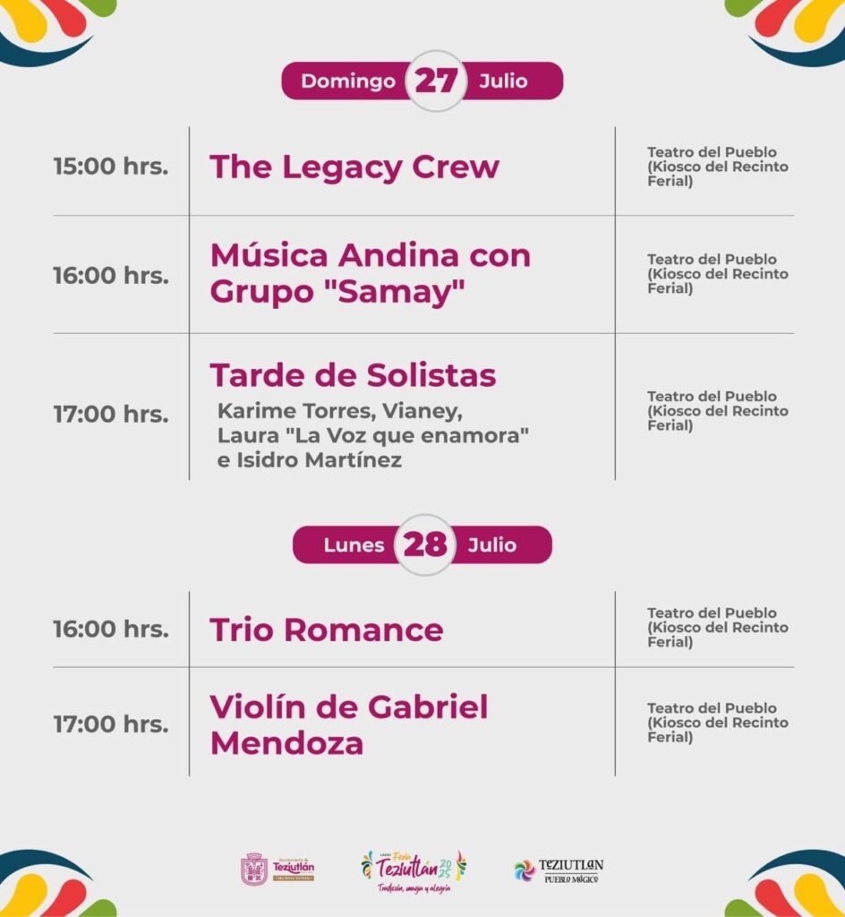 programa feria teziutlán 2025