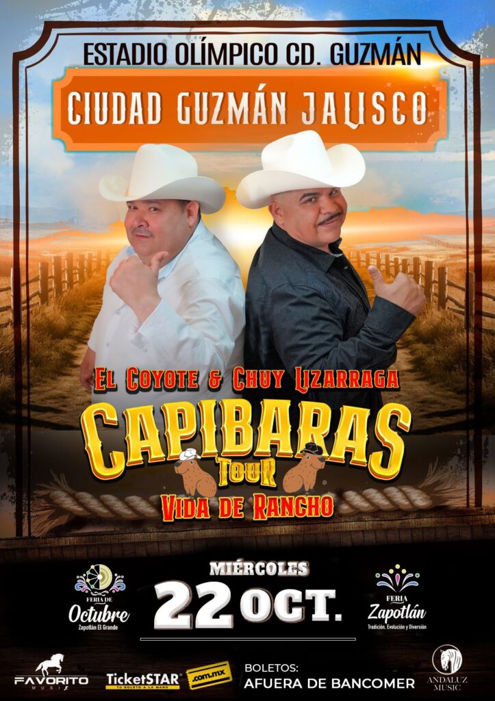 capibaras tour feria zapotlan el grande 2025