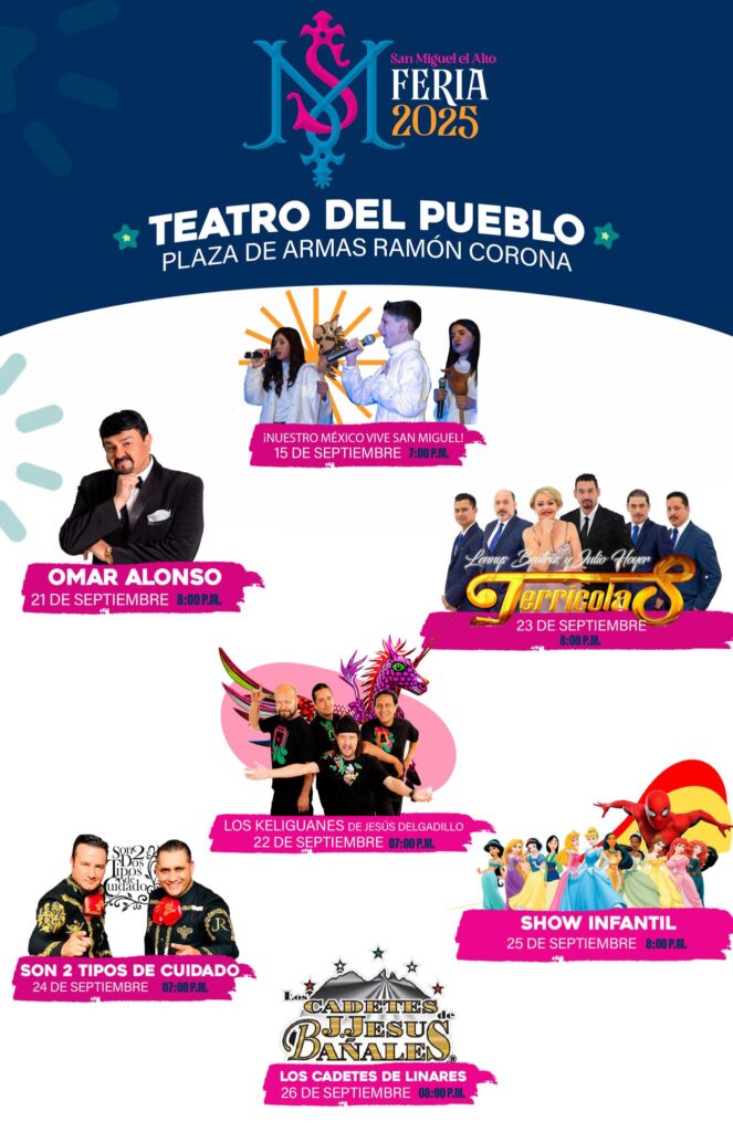 teatro del pueblo feria san miguel el alto 2025