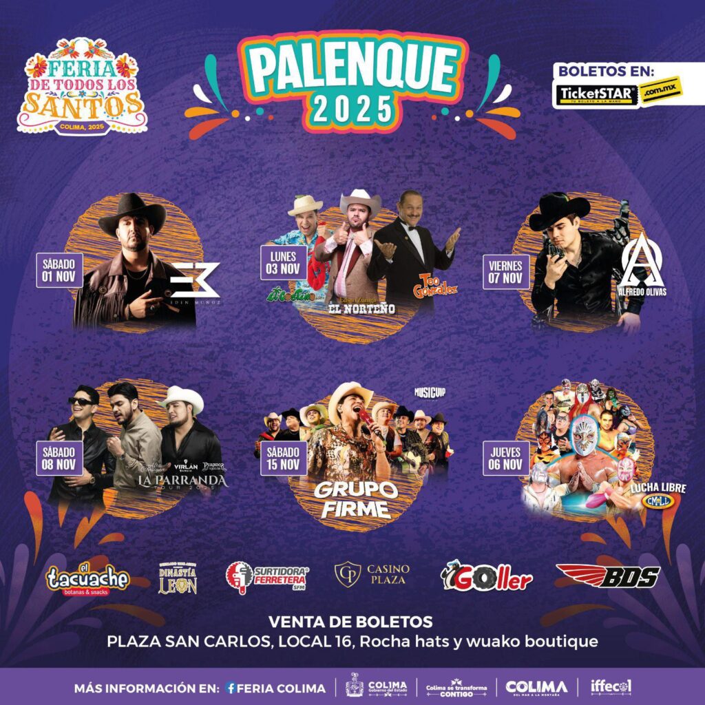 palenque feria colima 2025