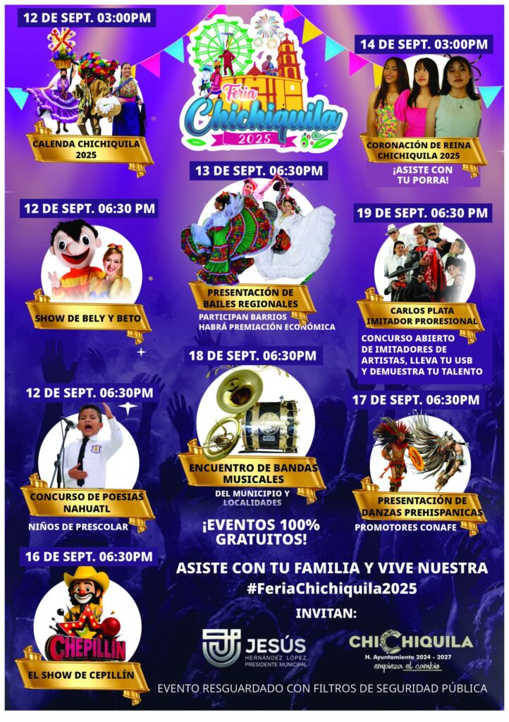 feria chichiquila 2025