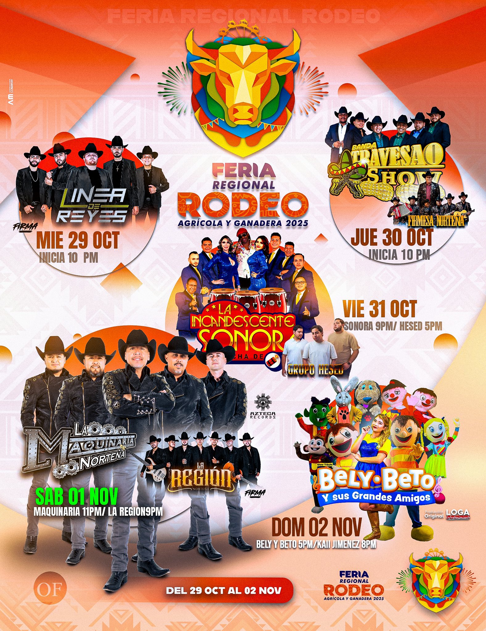 feria regional rodeo 2025