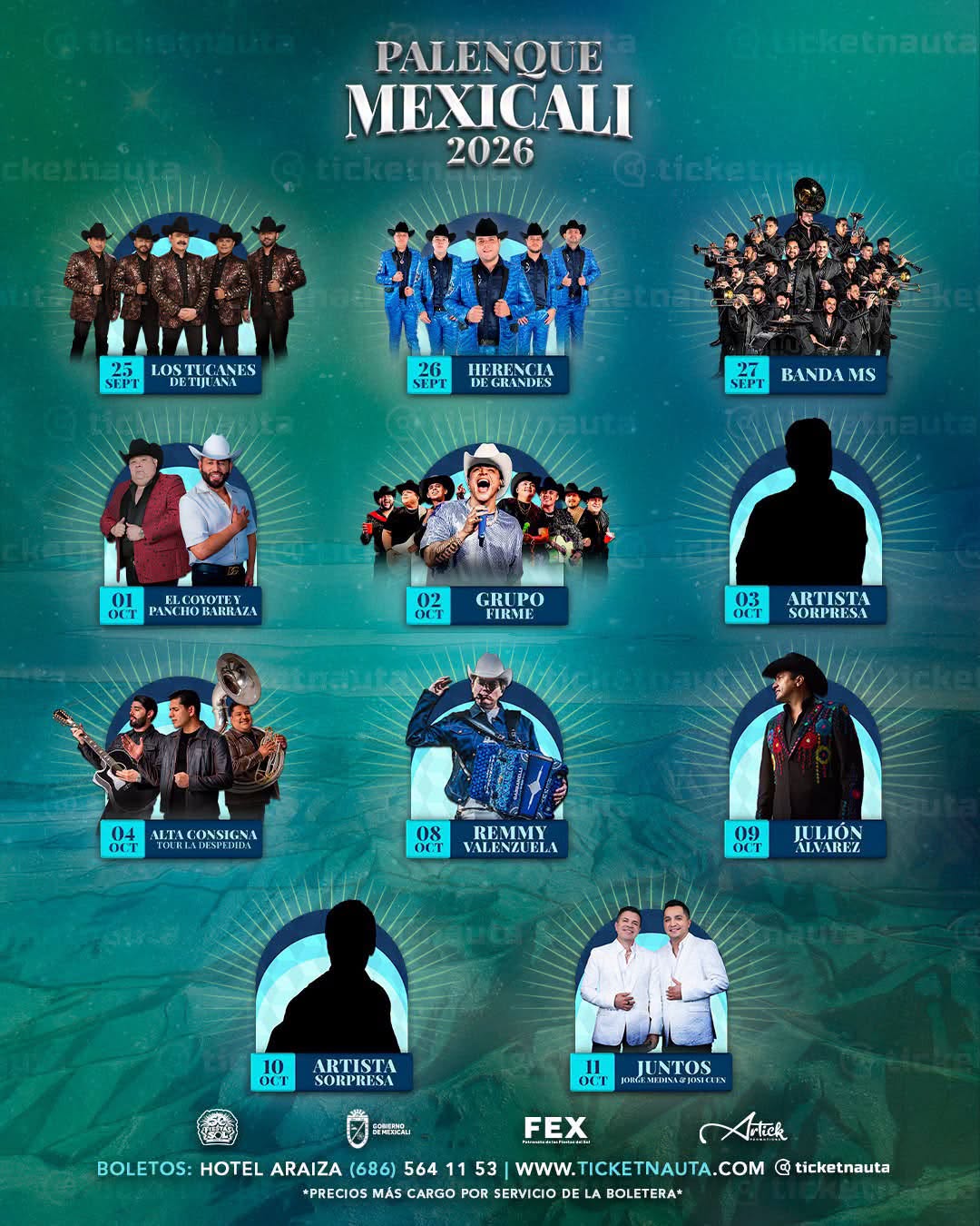 palenque mexicali 2026