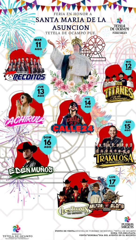 feria de la asunción tetela de ocampo 2026