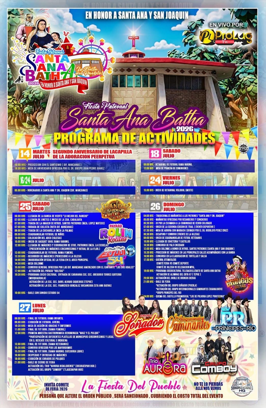 feria santa ana batha 2026